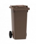 Cosuri gunoi colectare selectiva - 🚮 Pubelă Maro Colectare Selectivă 120L Fabricată în Germania de ESE®, Rezistentă la Coroziune, UV, Intemperii - arli.ro