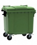  Cosuri gunoi stradale - Container de gunoi, VERDE - 1100 litri - arli.ro
