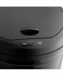 Cosuri gunoi - Cos de gunoi premium din metal, deschidere / inchidere automata cu senzor, 30 litri, negru mat, 4 baterii AA, buton ON/OFF - arli.ro
