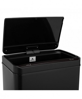 Coș de Gunoi Premium cu Senzor 🖐️ ArliPlus® – Colectare Selectivă Elegantă și Igienă Fără Contact, 50 Litri