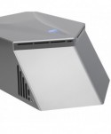  Uscatoare de maini si par - Uscator de maini cu perdea de aer, izolatie dubla clasa II, uscare in 10 secunde, 1000 W, silver, ArliTech® Infinity - arli.ro