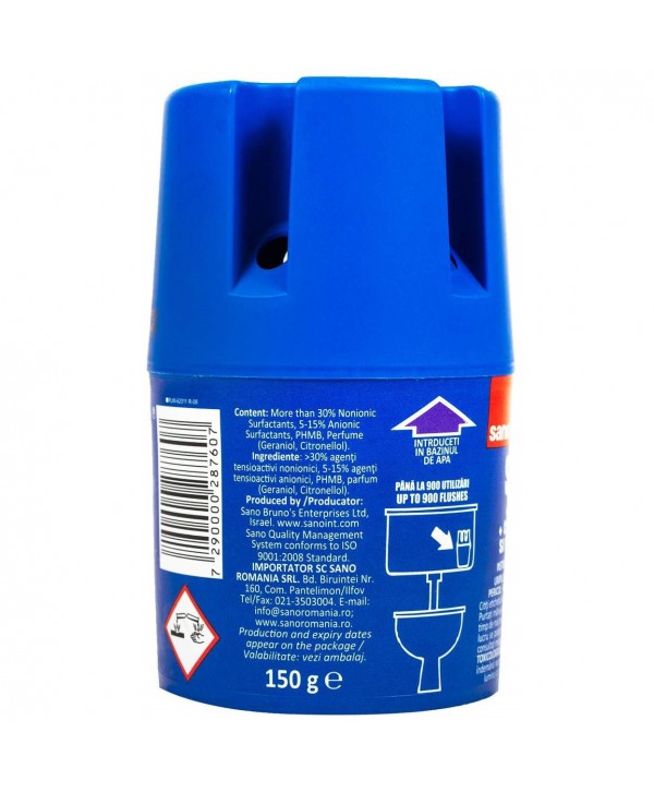 Sano Blue – Soluția Completă pentru Igiena și Prospețimea Rezervorului WC 🚽💧 Sano Blue – Soluția Completă pentru Igiena și Prospețimea Rezervorului WC 🚽💧