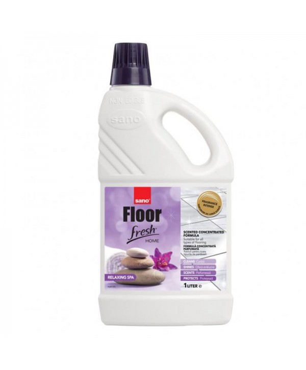 Detergenti si solutii de curatat - - Sano Floor Fresh Relaxing Spa 1L – Detergent pentru Pardoseli cu Parfum Revitalizant - arli.ro