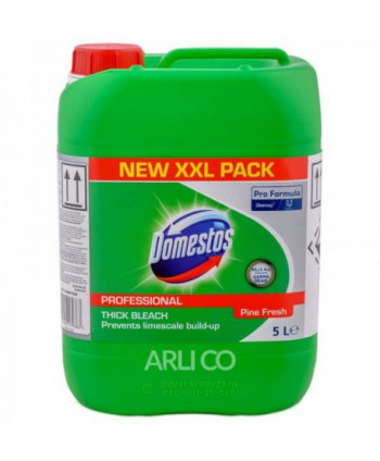  Detergenti si solutii de curatat - Dezinfectant clorigen - Domestos Professional Pine  Fresh 5 L - arli.ro