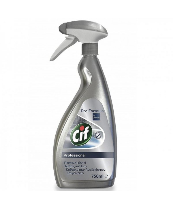  Detergenti si solutii de curatat - - Detergent pentru inox - Cif Professional 750 ml - arli.ro