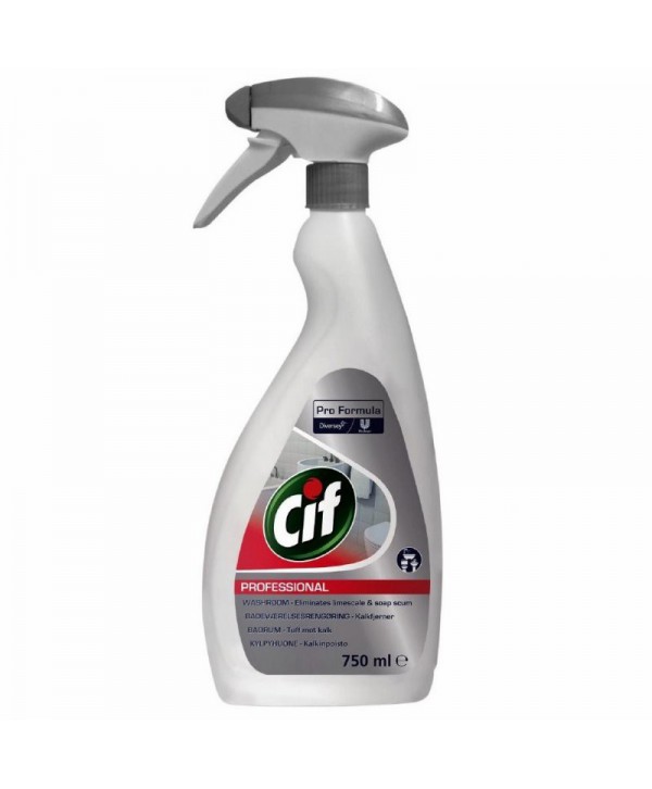  Detergenti si solutii de curatat - - Detergent pentru baie - Cif Professional 750 ml - arli.ro