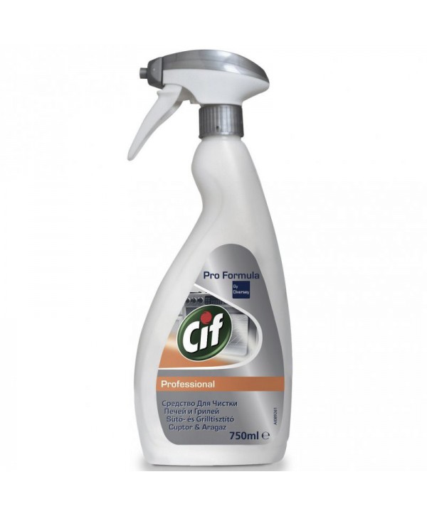  Detergenti si solutii de curatat - - Detergent pentru cuptoare - Cif Professional 750 ml - arli.ro