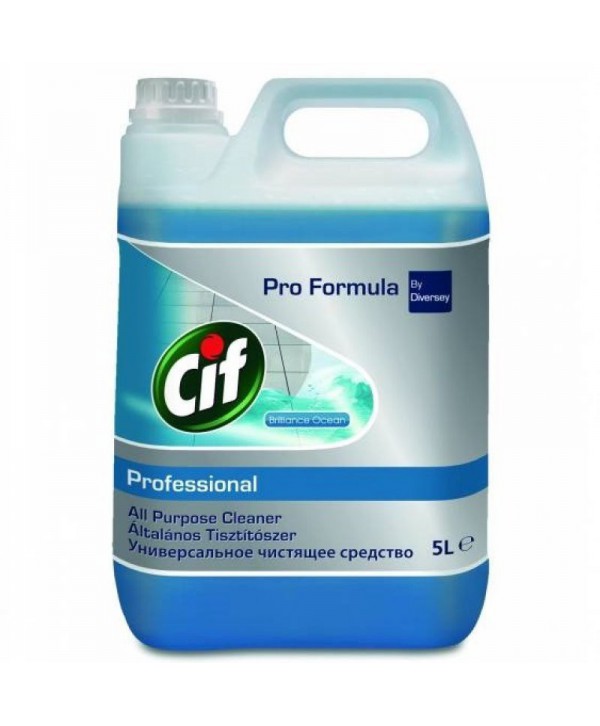  Detergenti si solutii de curatat - - Detergent universal fara clatire - Cif Professional Brilliance Ocean - arli.ro