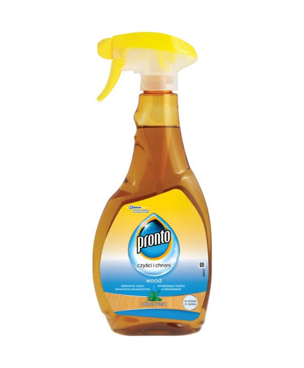 Detergenti si solutii de curatat - - Pronto Spray pentru Mobilă 500 ml – Cu Aloe Vera pentru Lemn Strălucitor și Protejat - arli.ro