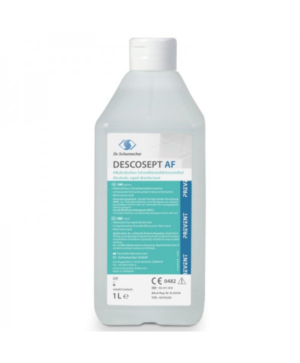  Dezinfectanti pentru suprafete - - Dezinfectant medical de nivel inalt pentru suprafete - Descosept AF - 1 litru - arli.ro