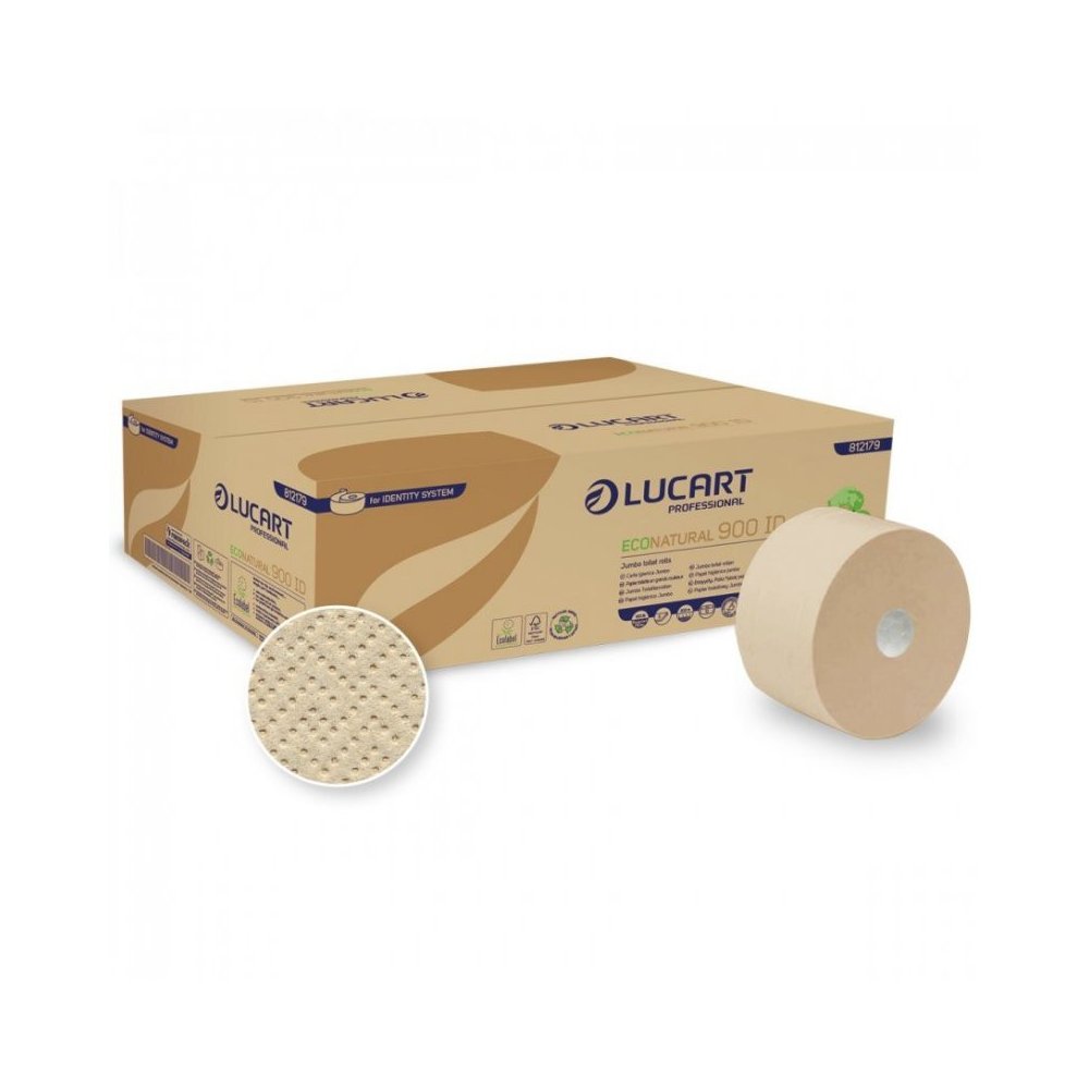 12 🧻 Hârtie Igienică EcoNatural (10.800 utilizări) - Natura câștigă un copac 🌳 la fiecare 6 box