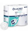 4 🧻 Hârtie Igienică Lucart AquaStream💧– Dizolvare in 7 Secunde - Soluția Revoluționară care NU Infundă Toaleta!