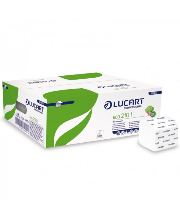 Hartie igienica - - Hartie igienica pliata Eco - 40 pachete - arli.ro