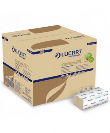  Consumabile hartie - Șervețele de masă Lucart EcoNatural 🌱, 40 Pachete x 150 buc – Sustenabilitate și Performanță Superioară - arli.ro