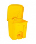  Cosuri gunoi selectiv - Set 3 Cosuri de gunoi cu pedala pentru colectare selectiva - 30 litri - arli.ro
