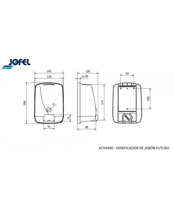 Dozator premium din inox lucios pentru sapun lichid, antivandalism 🔒 anticoroziune 🛡️ 1000 ml, Jofel Futura Dozator premium din inox lucios pentru sapun lichid, antivandalism 🔒 anticoroziune 🛡️ 1000 ml, Jofel Futura