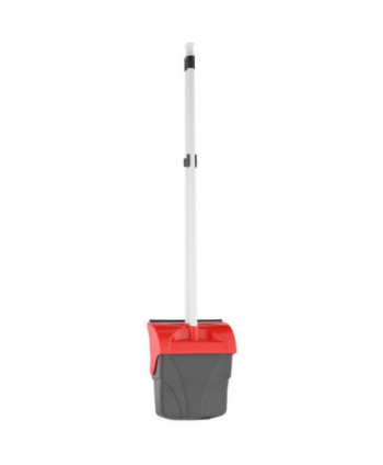 Set matura si faras profesional cu coada inalta reglabila pe inaltime, capac rabatabil, lamela cauciuc, rosu, cf cod culori UE