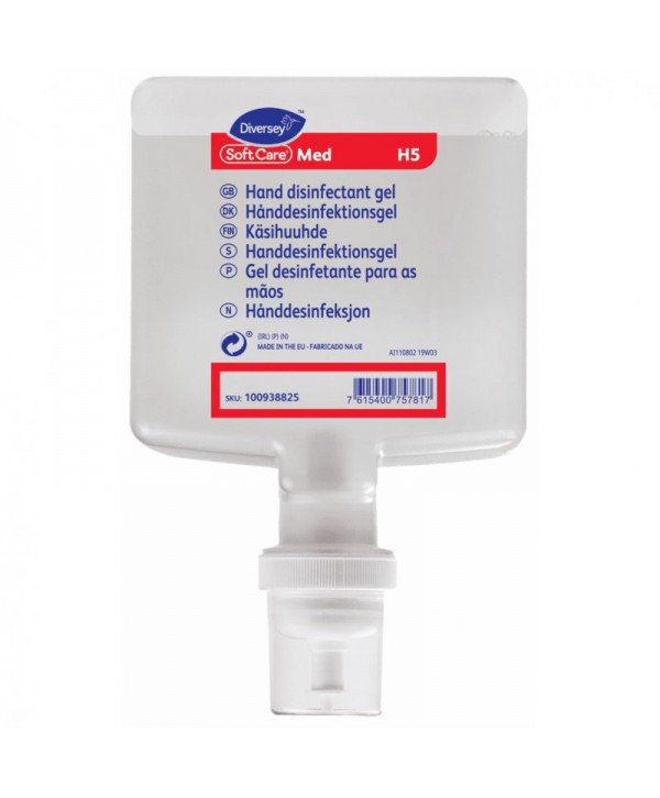  Dezinfectanti pentru maini - - Gel dezinfectant pentru maini - Soft Care Med H5 - 1300 ml - arli.ro