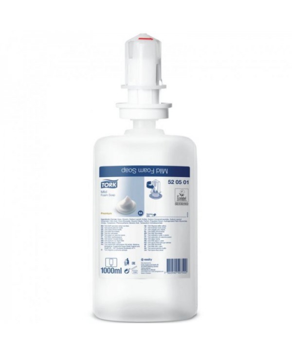 Consumabile (sapunuri, geluri, creme) - - Sapun spuma - Tork Premium - 1000 ml - arli.ro