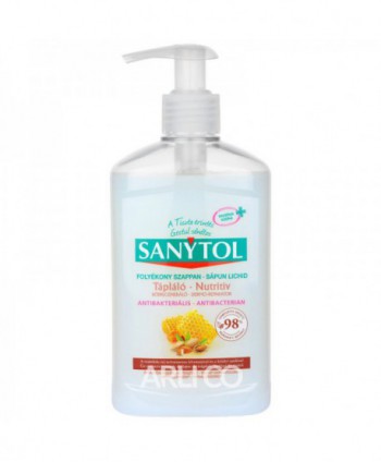  Dezinfectanti pentru maini - Sapun lichid antibacterian nutritiv - Sanytol - 250 ml - arli.ro