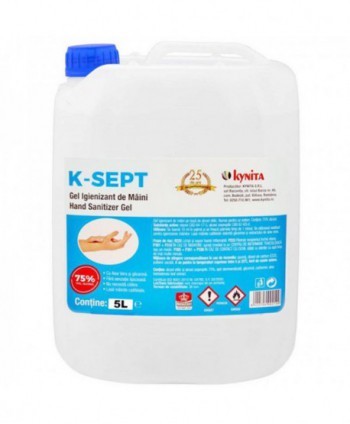  Dezinfectanti pentru maini - Gel dezinfectant pentru maini - K-SEPT - 5 litri - arli.ro