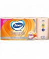 8 🧻 Hârtie Igienică Zewa Deluxe Cashmere Peach – Finețe și Protecție la Fiecare Utilizare