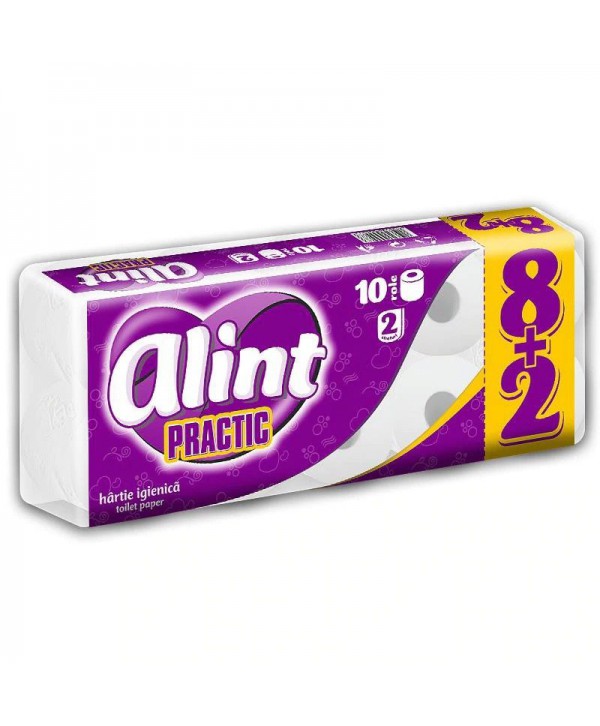 Consumabile hartie - - 10 🧻 Hârtie Igienică Alint Practic – Practic, Economic și Delicat - arli.ro