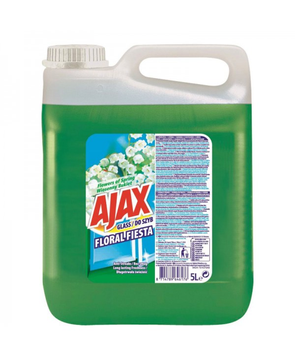  Detergenti si solutii de curatat - - Detergent geamuri - Ajax Floral Fiesta 5 L - arli.ro