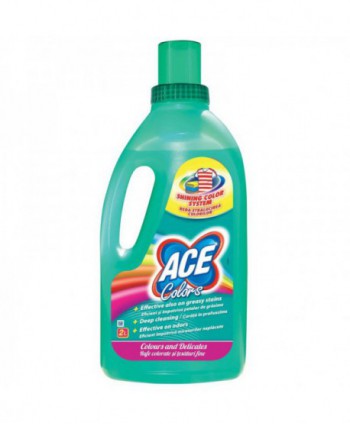  Detergenti si solutii de curatat - Solutie pt scos pete de pe rufe colorate - Ace Colors - 2 litri - arli.ro