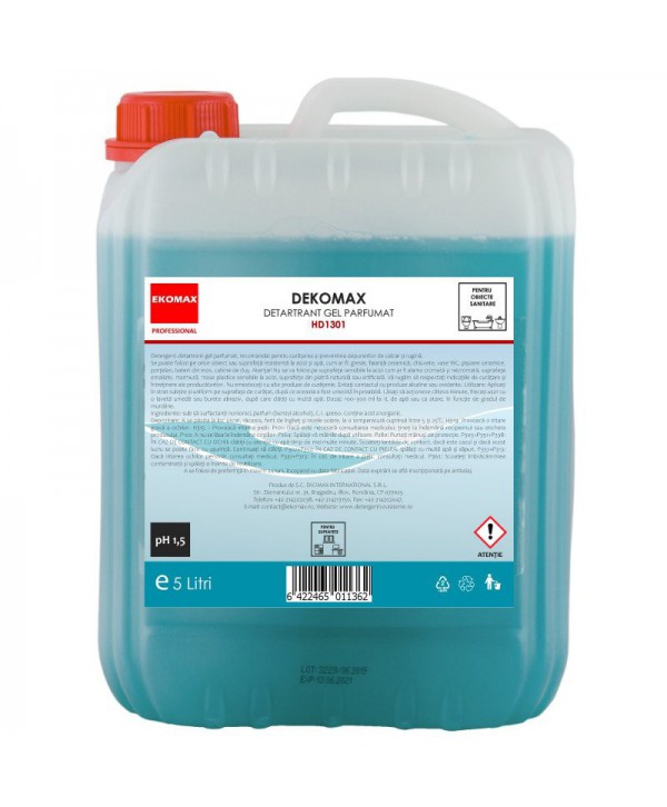  Detergenti si solutii de curatat - - Detergent detratrant Dekomax - Ekomax 5 litri - arli.ro