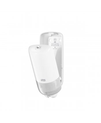 Dozator de sapun / dezinfectant, 1000 ml, reumplere cu rezerva, antipicurare, inchidere cu cheie, alb, Tork S1/S11, cod 560000