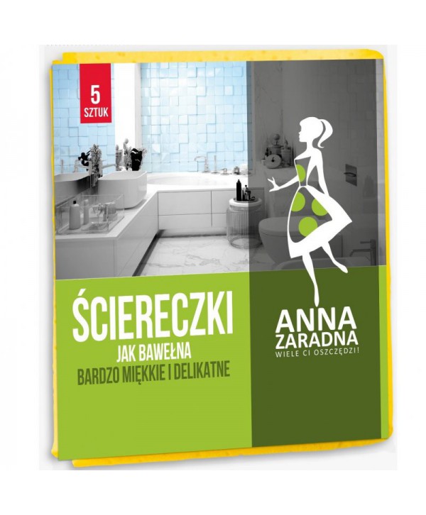  Lavete profesionale - - Lavete universale Anna Zaradna - 5 bucati - arli.ro