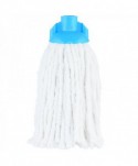  Mopuri profesionale - Mop din bumbac pentru spalare / absorbtie lichide, compatibil sistem K1, 160 gr, alb - arli.ro