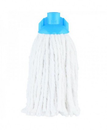  Mopuri profesionale - Mop din bumbac pentru spalare / absorbtie lichide, compatibil sistem K1, 160 gr, alb - arli.ro