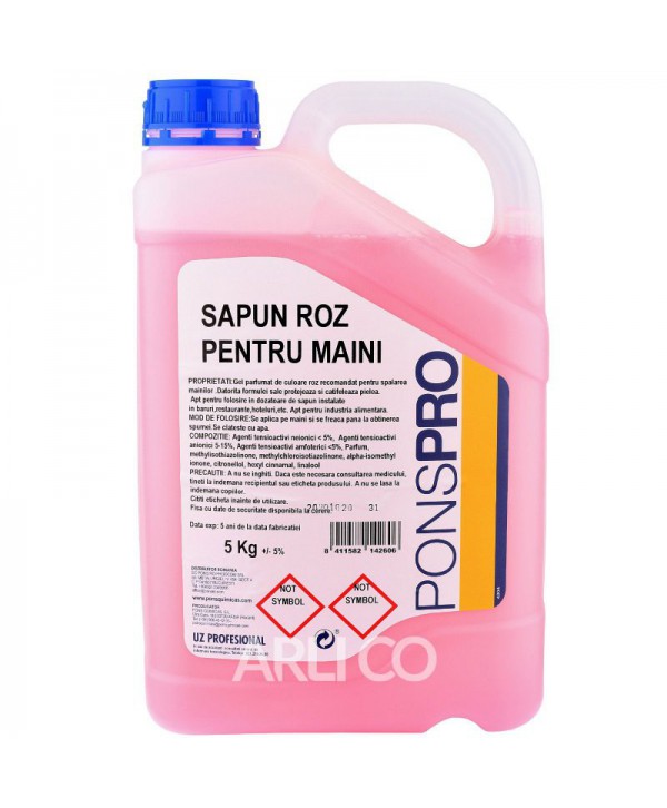  Consumabile (sapunuri, geluri, creme) - - Sapun lichid - PonsPro - 5 litri - arli.ro