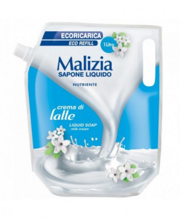  Consumabile (sapunuri, geluri, creme) - Sapun lichid Malizia Crema di Latte - 1000 ml - arli.ro