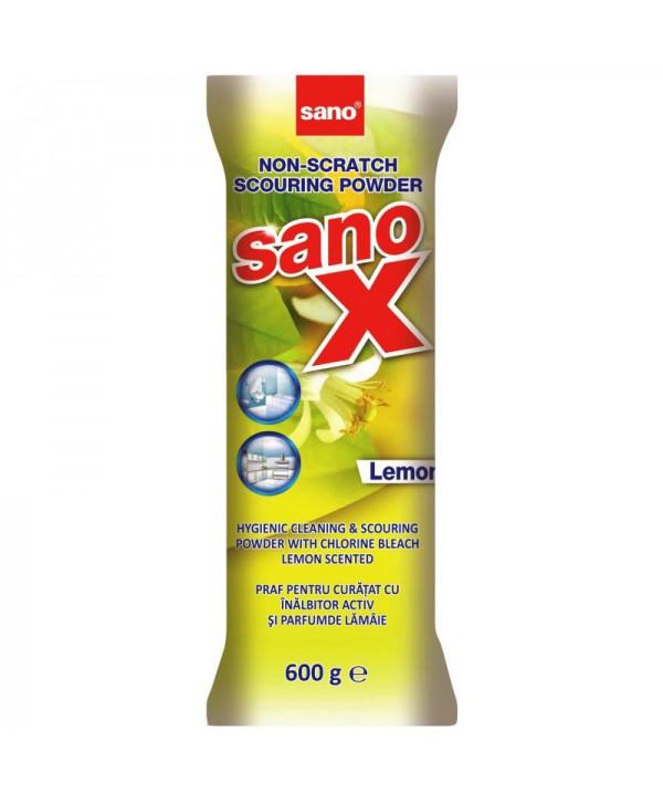  Detergenti si solutii de curatat - - Praf de curatat Sano X Lemon - rezerva - arli.ro