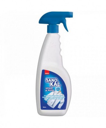  Detergenti si solutii de curatat - Solutie indepartare pete de pe rufe albe Sano Kal Spray & Wash - 750 ml - arli.ro