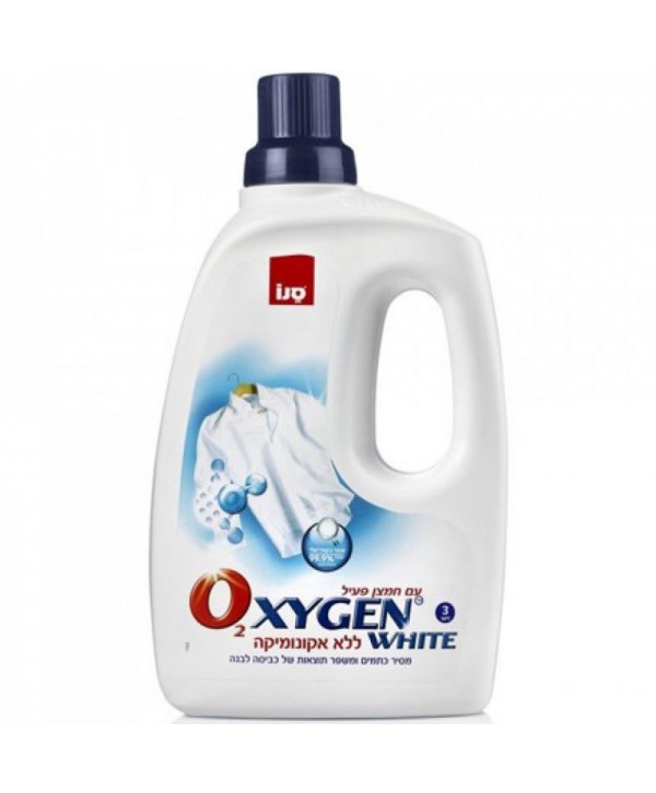  Detergenti si solutii de curatat - - Solutie indepartare pete de pe rufe - Sano Oxygen White - 3L - arli.ro