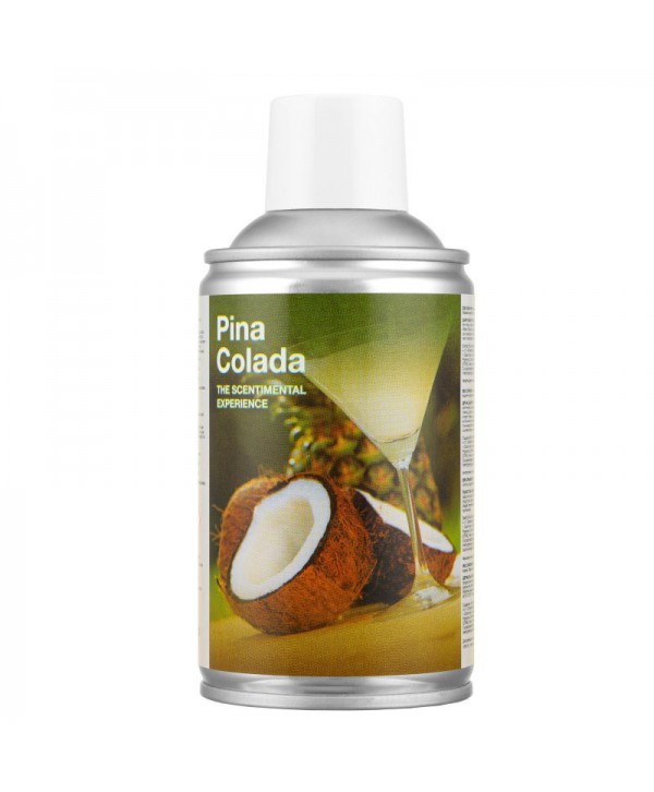  Odorizante spray de camera - - Spray odorizant de camera profesional aroma Pina Colada (Cocktail din nuca de cocos), gama Exotic Fruits, ScentPlus, 250 ml - arli.ro