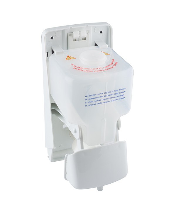 Dozator de Săpun Spumă Jofel AZUR – Eficiență și Versatilitate într-un Design Compact cu rezervor de 800 ml Dozator de Săpun Spumă Jofel AZUR – Eficiență și Versatilitate într-un Design Compact cu rezervor de 800 ml