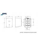 Dispensere prosoape hartie - Dispenser de Prosop Hârtie Rolă Jofel SMART – Soluție Economică și Igienică pentru Spații cu Trafic Intens - arli.ro