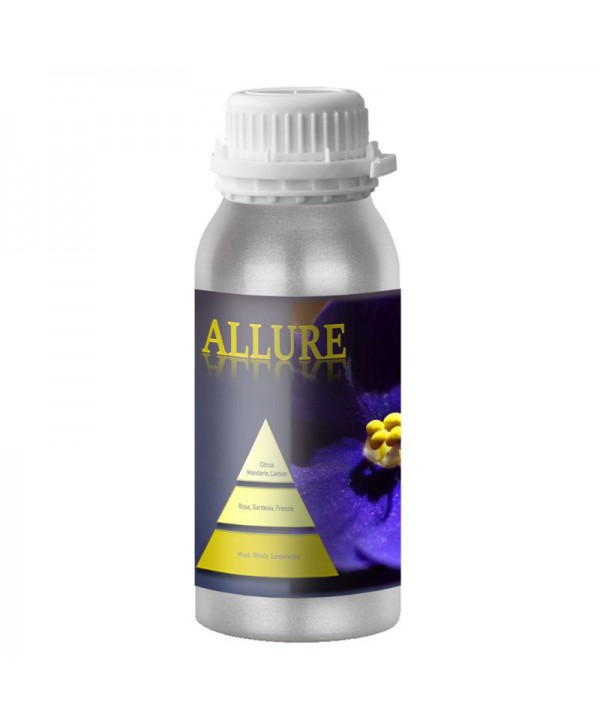 Uleiuri esentiale pentru difuzor - - Allure 💜 Scentimental Experience - Ulei esential odorizant, calitate premium, persistenta minima 6 ore, gama Luxury, 500 ml - arli.ro