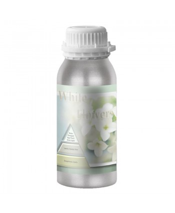  Uleiuri esentiale pentru difuzor - White FLowers - Ulei esential odorizant pt difuzor, calitate premium, persistenta minima 6 ore, gama Aromatherapy, 500 ml - arli.ro