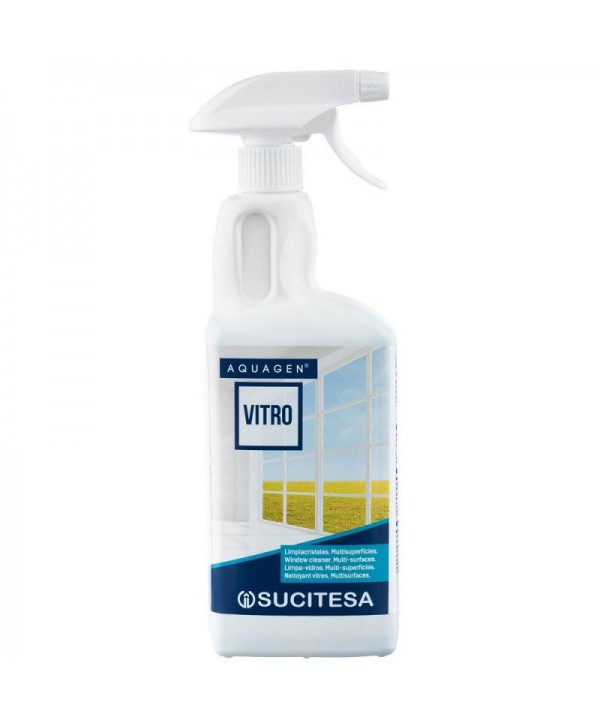 Detergenti si solutii de curatat - - Aquagen Vitro 1L – Detergent Profesional pentru Geamuri, Oglinzi și Sticlă, Acreditat H.A.C.C.P. - arli.ro
