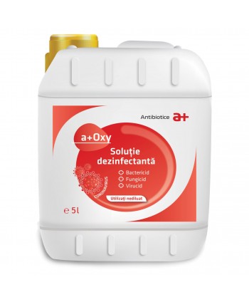  Dezinfectanti pentru suprafete - Solutie dezinfectanta pentru suprafete - a+ Oxy - 5 litri - arli.ro