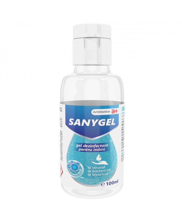  Dezinfectanti pentru maini - - Gel dezinfectant pentru maini - Sanygel - 100 ml - arli.ro