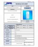 Dozatoare de sapun din ABS - Dozator de sapun abraziv Jofel, actionabil cu cotul - 1000 ml - arli.ro