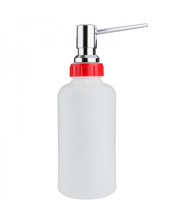  Dozatoare de sapun din inox - - Dozator profesional de sapun lichid fabricat din inox cu sistem de incastrare in blatul chiuvetei, rezervor 1L, Jofel - arli.ro