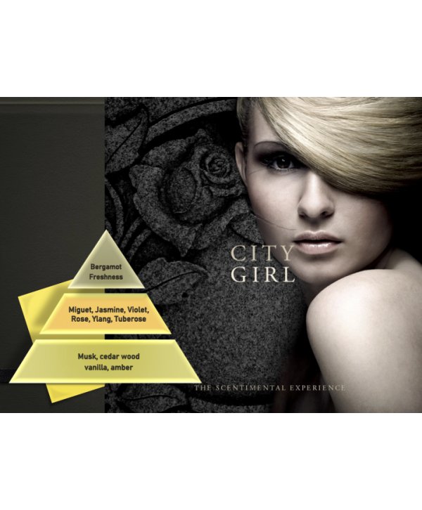 City Girl – Ulei Esențial Odorizant de Cameră Premium, 500 ml | Aromă Urbană, Fresh și Modernă